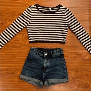 Crop sweater